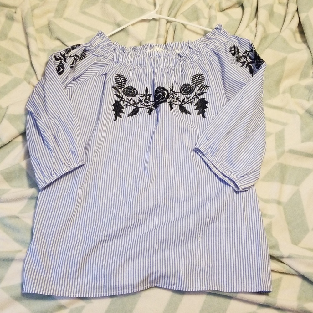 Off the shoulder top